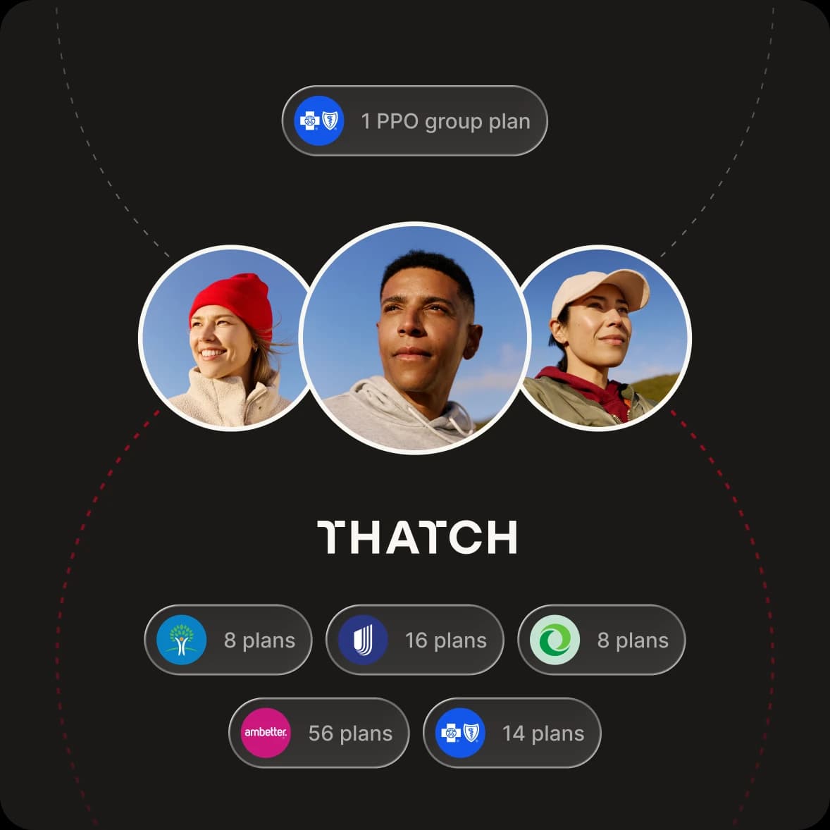 A group plan for everyone replaced by individual plans from many carriers