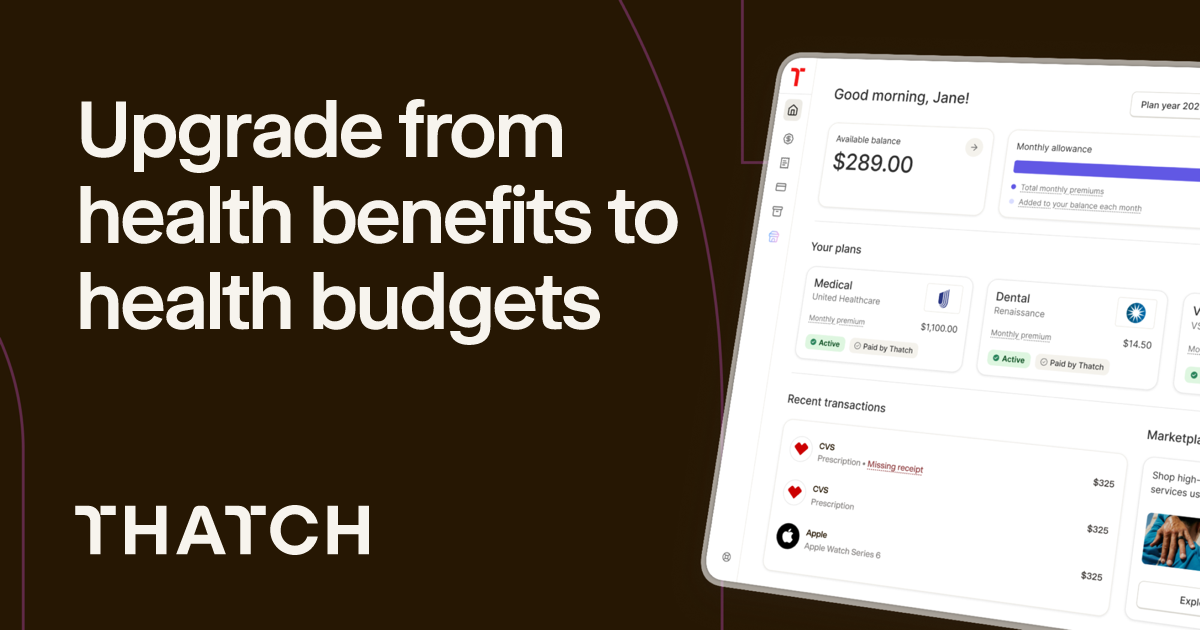Thatch Raises $108 Million at $1 Billion Valuation to Scale Health Benefits Platform